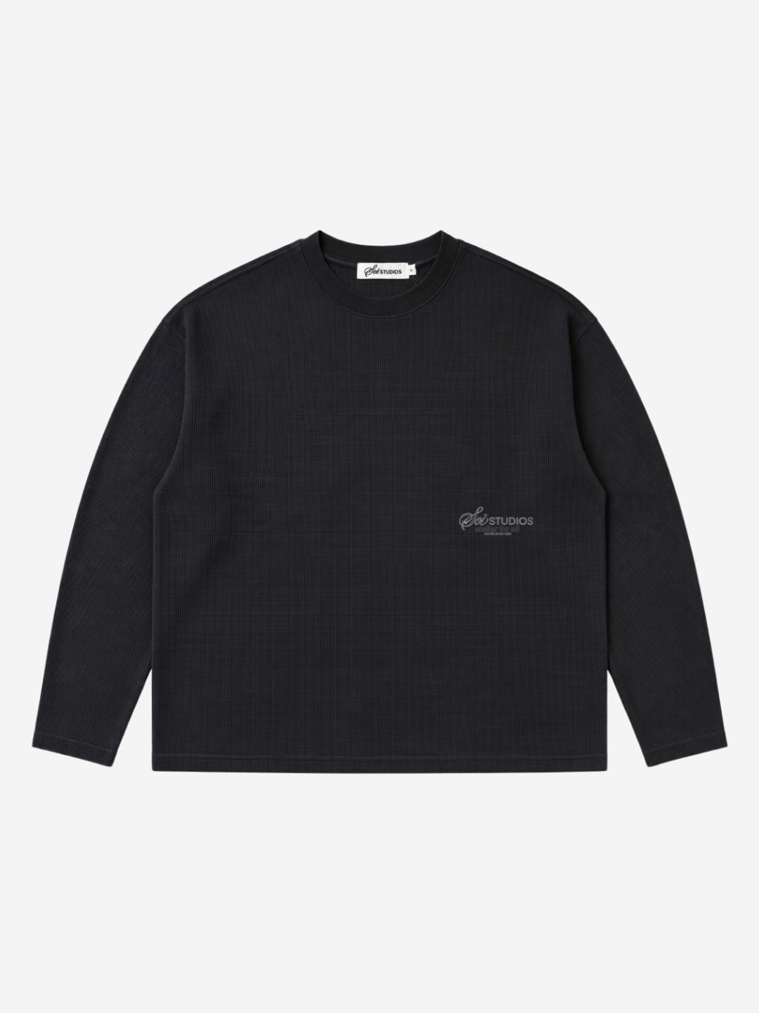 BLACK LS WAFFLE