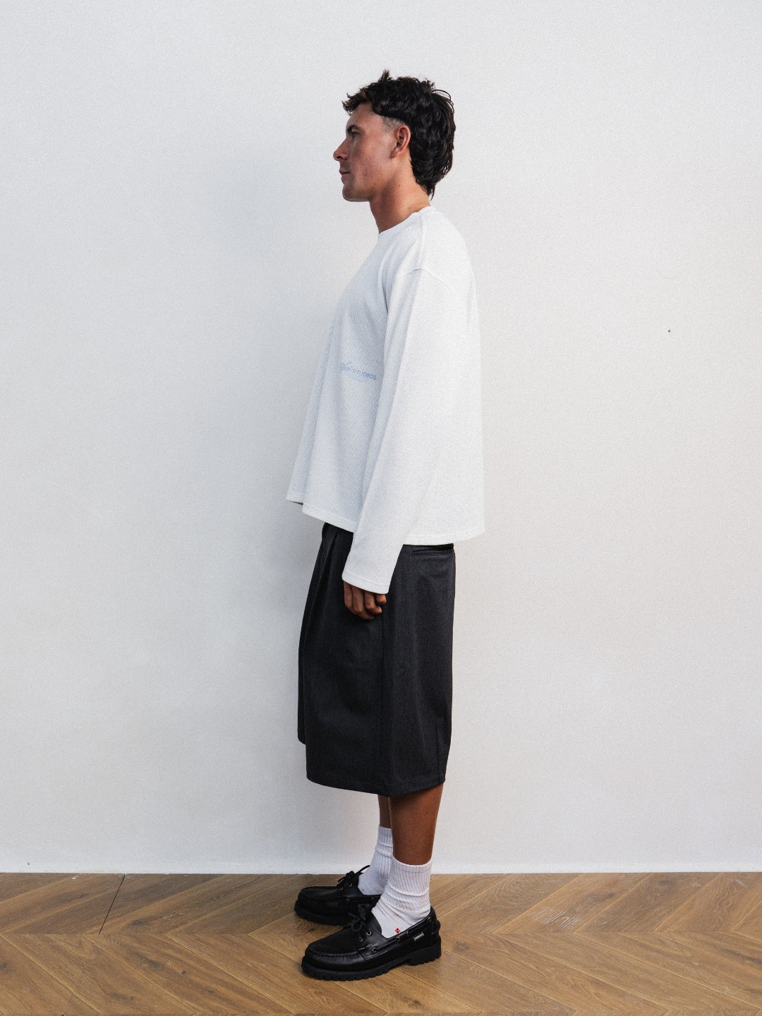 LONG SLEEVE WAFFLE TEE