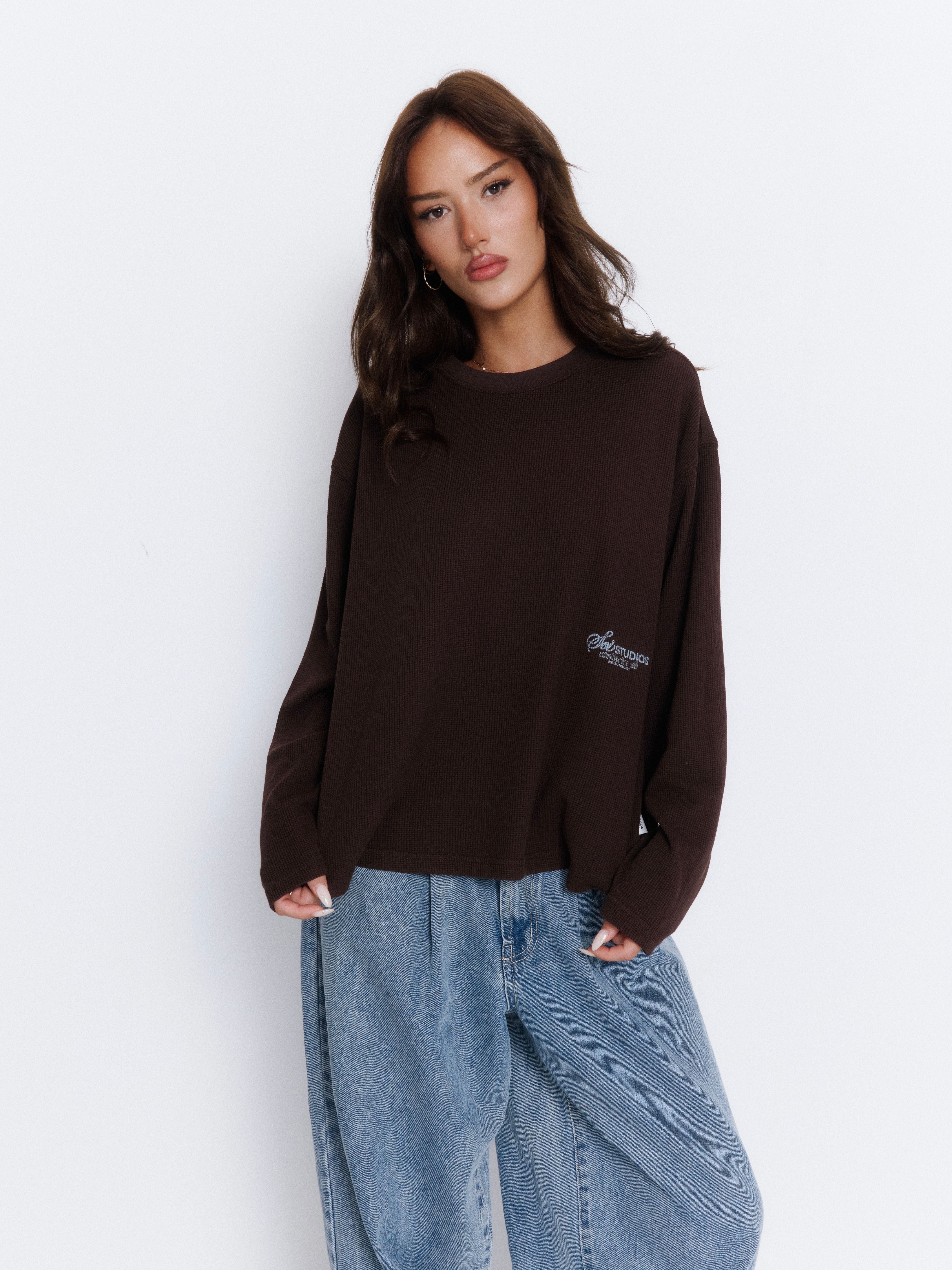 BROWN LS WAFFLE – Soi Studios