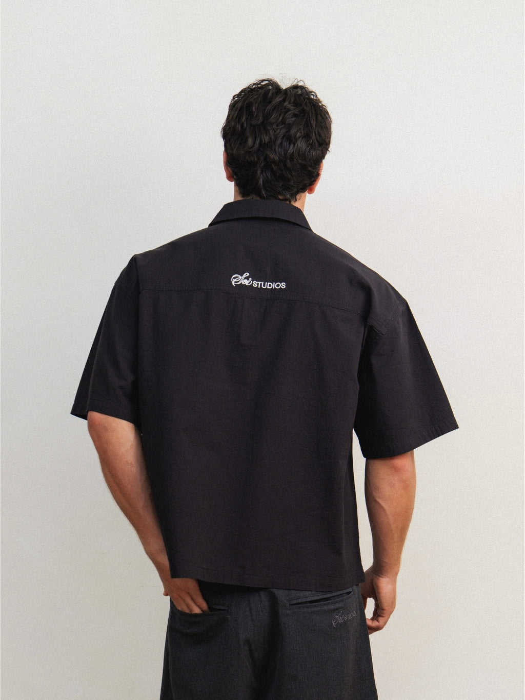 BLACK TALAY POLO