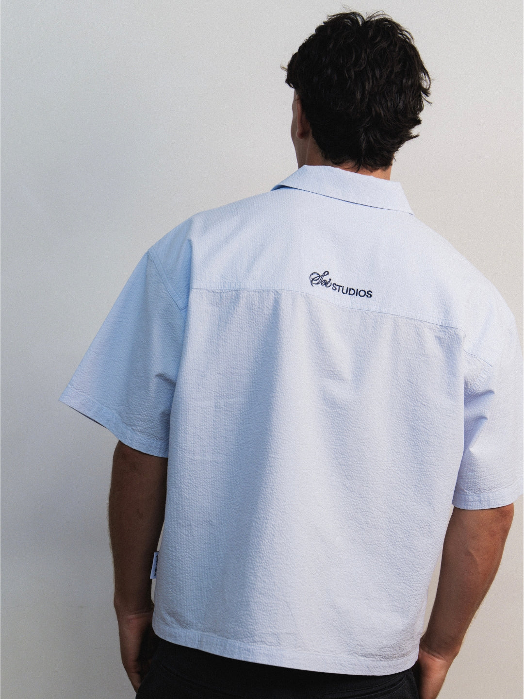 PALE BLUE TALAY POLO