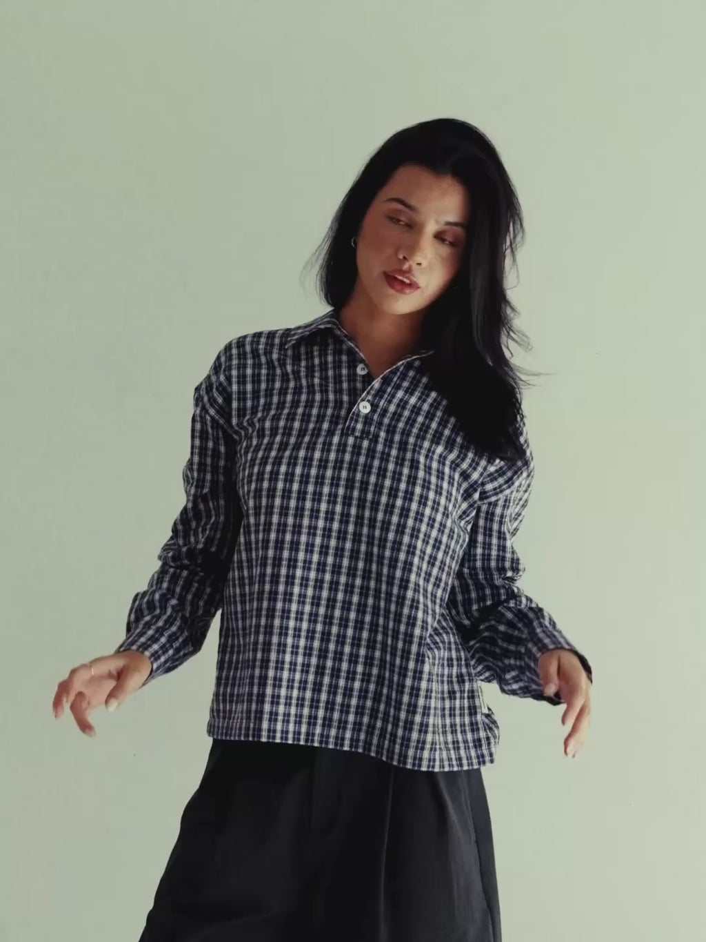 LONG SLEEVE TALAY POLO