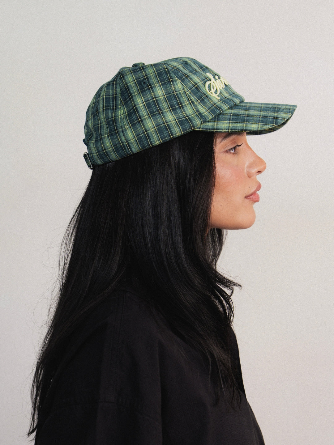 VERT PLAID CAP