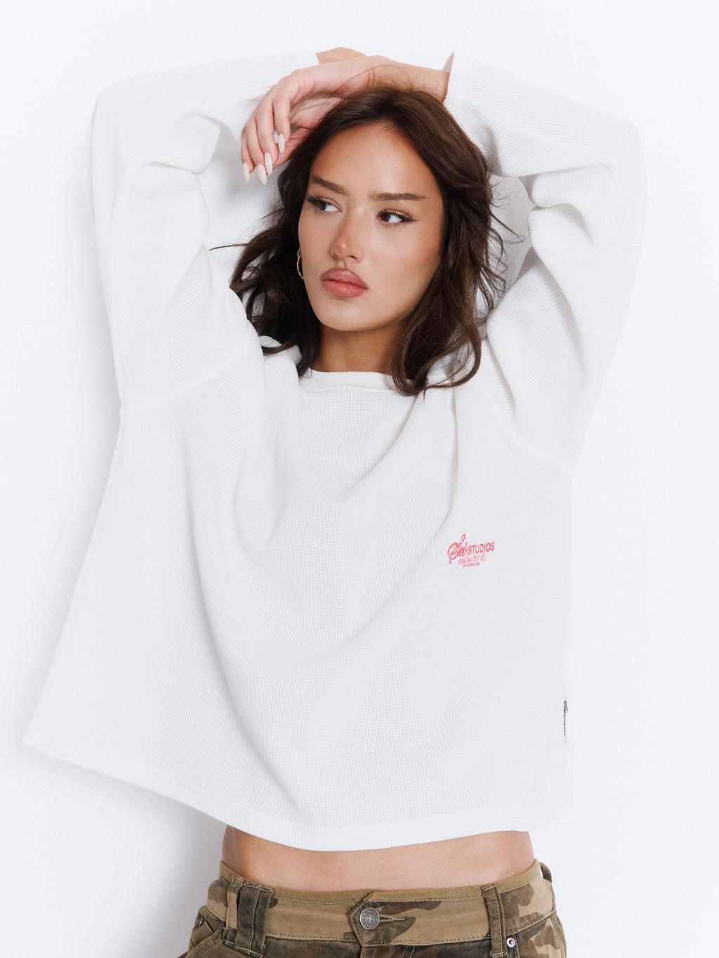 WHITE LS WAFFLE