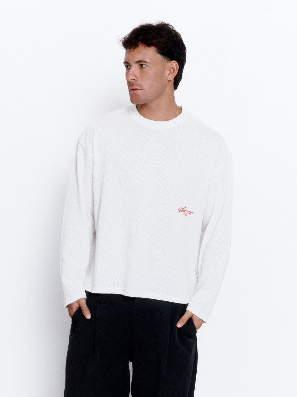 WHITE LS WAFFLE