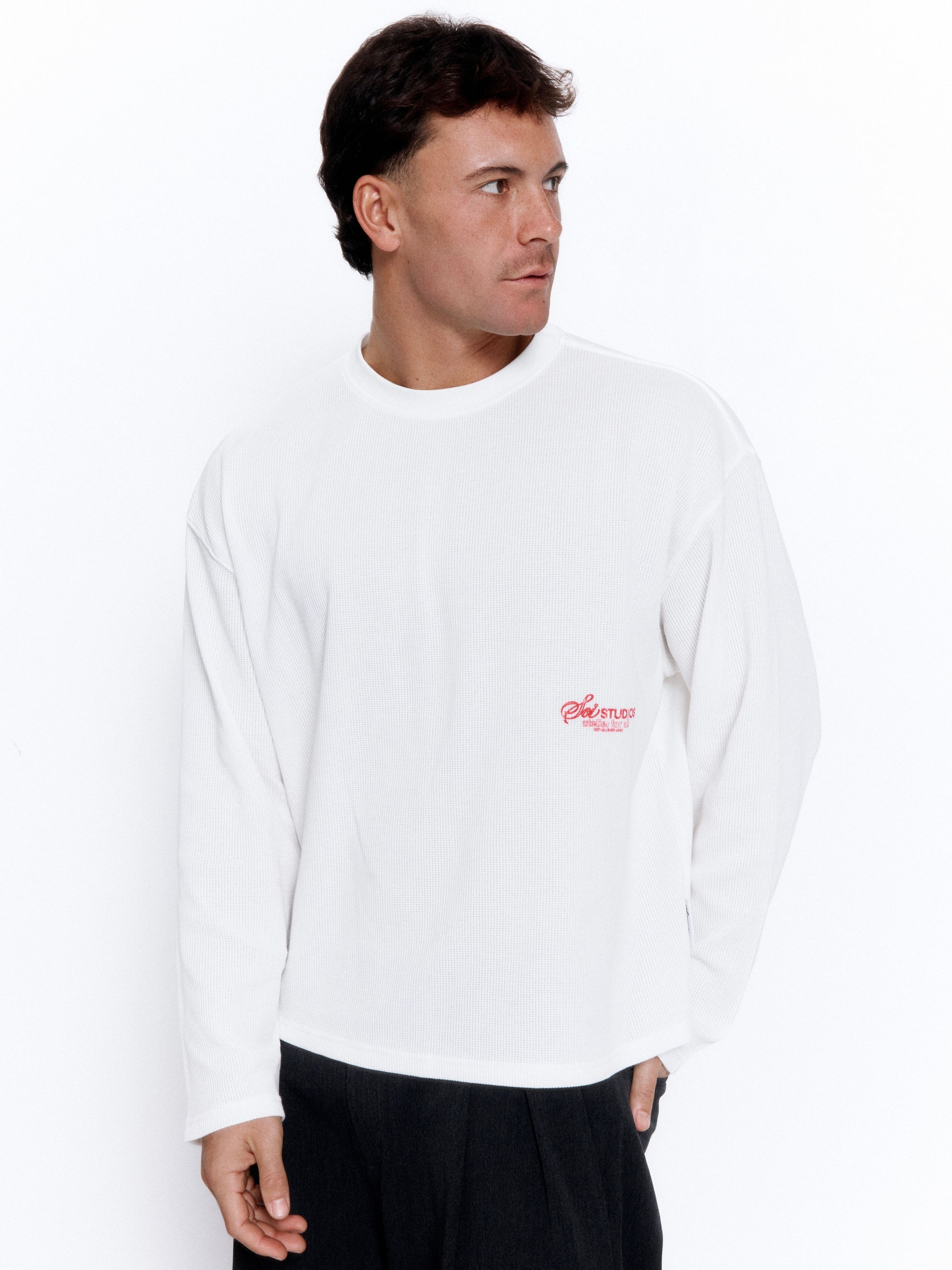 WHITE LS WAFFLE